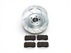 PowerStop Z23 Evolution Sport Brake Rotor and Pad Kit; Front (08-14 Challenger SRT8; 15-23 Challenger w/ 4-Piston Front Calipers)