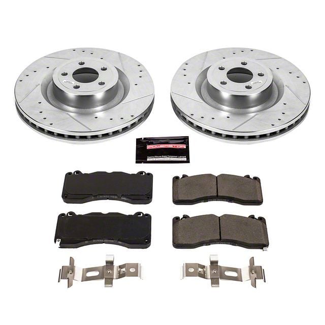 Power Stop 15-19 Ford Mustang Front Z23 Evolution Sport Brake Pads w/Hardware