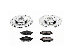 PowerStop Z23 Evolution Sport Brake Rotor and Pad Kit; Front (94-98 Mustang GT, V6)