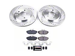 PowerStop Z23 Evolution Sport Brake Rotor and Pad Kit; Rear (05-10 Mustang GT, V6; 07-11 Mustang GT500)
