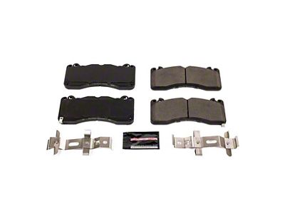 PowerStop Z23 Evolution Sport Carbon-Fiber Ceramic Brake Pads; Front Pair (15-23 Mustang GT w/ Performance Pack)