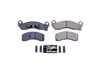 PowerStop Z23 Evolution Sport Carbon-Fiber Ceramic Brake Pads; Front Pair (84-86 Mustang SVO; 87-93 5.0L Mustang)