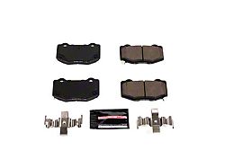 PowerStop Z23 Evolution Sport Carbon-Fiber Ceramic Brake Pads; Rear Pair (15-20 Mustang GT350)