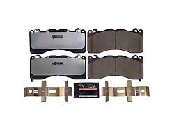 PowerStop Z26 Street Performance Carbon-Fiber Ceramic Brake Pads; Front Pair (15-23 Mustang GT w/ Performance Pack)