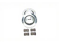 PowerStop Z26 Street Warrior Brake Rotor and Pad Kit; Rear (08-21 Challenger w/ 4 or 6-Piston Front Calipers, Excluding SE & SXT)