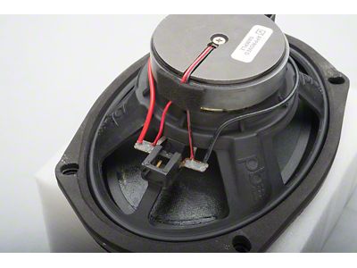 PowerBass 6x9-Inch 4 Ohm Direct Fit Thin Mount OEM Replacement Coaxial Speaker; Front Door; 60 Watts RMS/120 Watts Max (08-23 Challenger)