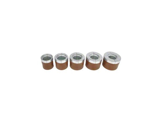 Camshaft Bearing Installation Tool Collet Set; 1.475 to 1.700-Inch