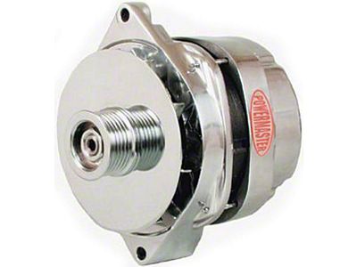 Powermaster Alternator; 140 Amp; Chrome (93-97 5.7L Camaro)