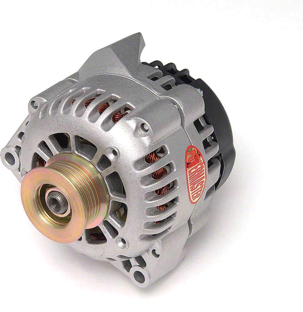Powermaster Camaro Alternator; 150 Amp; Natural 48206 (9802 5.7L