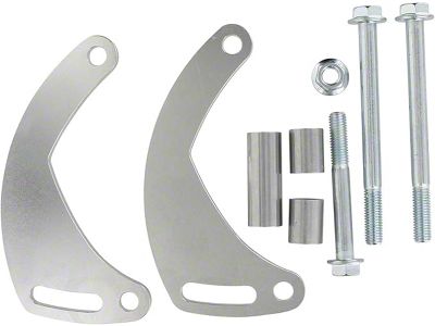 Powermaster Billet Aluminum Low Mount Alternator Bracket; Driver Side Only (98-02 5.7L Camaro w/ Electric Water Pumps)