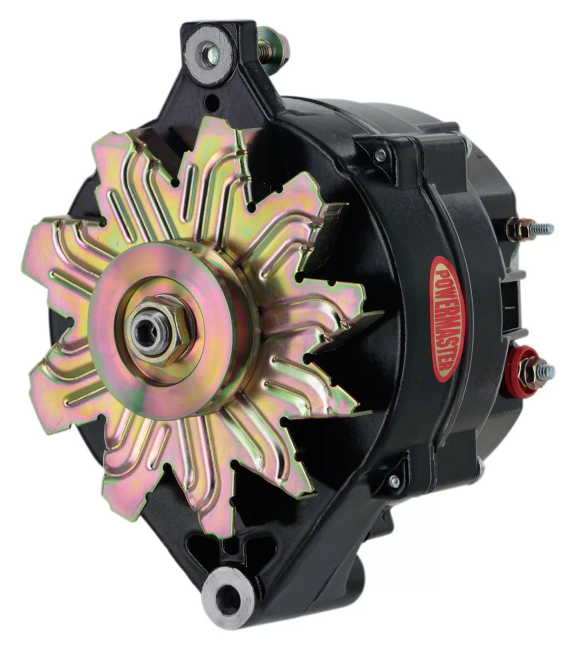 Powermaster Mustang 1G Style Oversize Large Frame Mount Alternator with ...