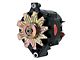 Powermaster 1G Style Oversize Large Frame Mount Alternator with 1V Pulley; 120 Amp; Natural (79-82 Mustang, Excluding 5.0L)