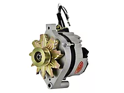 Powermaster 2G Early OE Look Alternator with 6-Groove Pulley; 85 Amp; Natural (87-93 Mustang)
