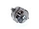 Powermaster 3G Style Large Frame Straight Mount Alternator with 6-Groove Pulley; 140 Amp; Natural (87-95 5.0L Mustang; 94-00 Mustang V6)