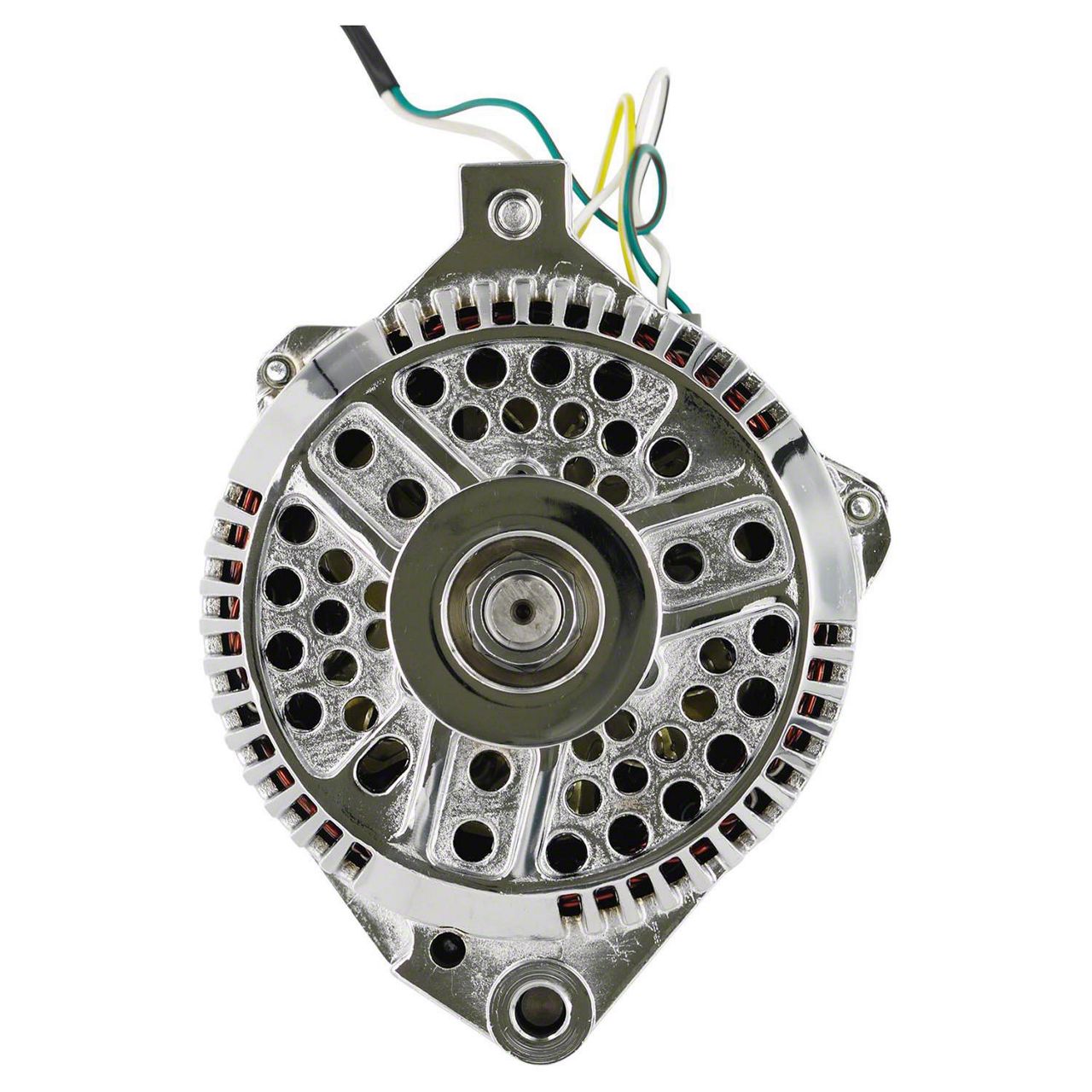やまむーあ Powermaster Mustang 3G Style Large Frame Straight Mount Alternator