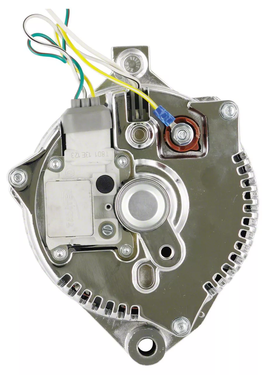 パワーマスター　オルタネーター　ford Powermaster Mustang 3G Style Large Frame Straight Mount Alternator