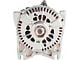Powermaster 4G Style Large Frame V Mount Alternator with 6-Groove Pulley; 140 Amp; Polished (96-01 Mustang Cobra, Bullitt; 03-04 Mustang Mach 1)