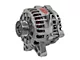 Powermaster 6G Style Large Frame V Mount Alternator with 6-Groove Pulley; 140 Amp; Polished (05-10 Mustang GT)