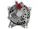 Powermaster 6G Style Large Frame V Mount Alternator with 6-Groove Pulley; 200 Amp; Natural (99-04 Mustang GT, Cobra, Mach 1)
