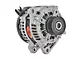 Powermaster Denso Hair Pin Style Alternator with 6-Groove Clutch Pulley; 245 Amp; Natural (11-17 Mustang GT, GT350)