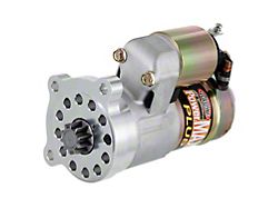 Powermaster PowerMAX Plus Mini Starter; 11:1 Compression Ratio; Billet Black/Natural (96-03 Mustang GT; 11-18 Mustang GT)