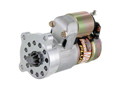 Powermaster PowerMAX Plus Mini Starter; 11:1 Compression Ratio; Billet Black/Natural (96-03 Mustang GT; 11-18 Mustang GT)