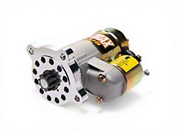 Powermaster PowerMAX Plus Mini Starter; 11:1 Compression Ratio; Billet Black/Natural (96-03 Mustang GT; 11-18 Mustang GT)