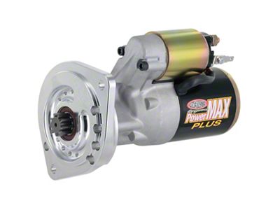 Powermaster PowerMAX Plus Starter; 14:1 Compression Ratio; Billet Black/Natural (1979 5.0L Mustang; 83-85 5.0L Mustang; 1995 Mustang Cobra R)