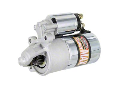 Powermaster PowerMAX Starter; Chrome (96-03 Mustang GT)