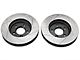 StopTech Sport Slotted Rotors; Front Pair (05-10 Mustang V6)