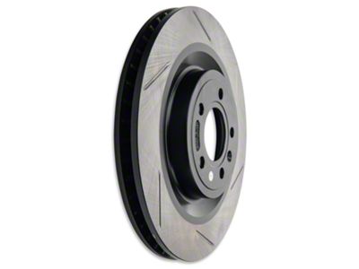 StopTech Sport Slotted Rotors; Front Pair (11-14 Mustang GT w/o Performance Pack)