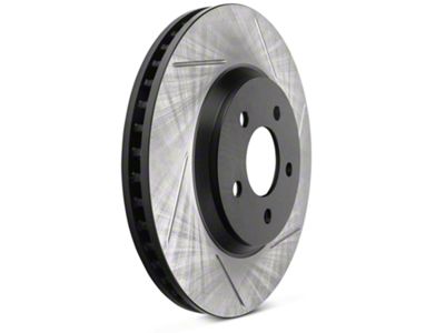 StopTech Sport Slotted Rotors; Front Pair (11-14 Mustang V6)