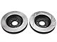 StopTech Sport Slotted Rotors; Front Pair (11-14 Mustang V6)