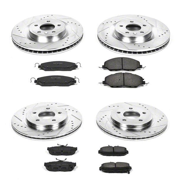 PowerStop Mustang Z23 Evolution Sport Brake Rotor and Pad Kit