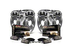 PowerStop OE Replacement Brake Rotor, Pad and Caliper Kit; Front and Rear (94-97 Camaro w/ Rear Disc Brakes)