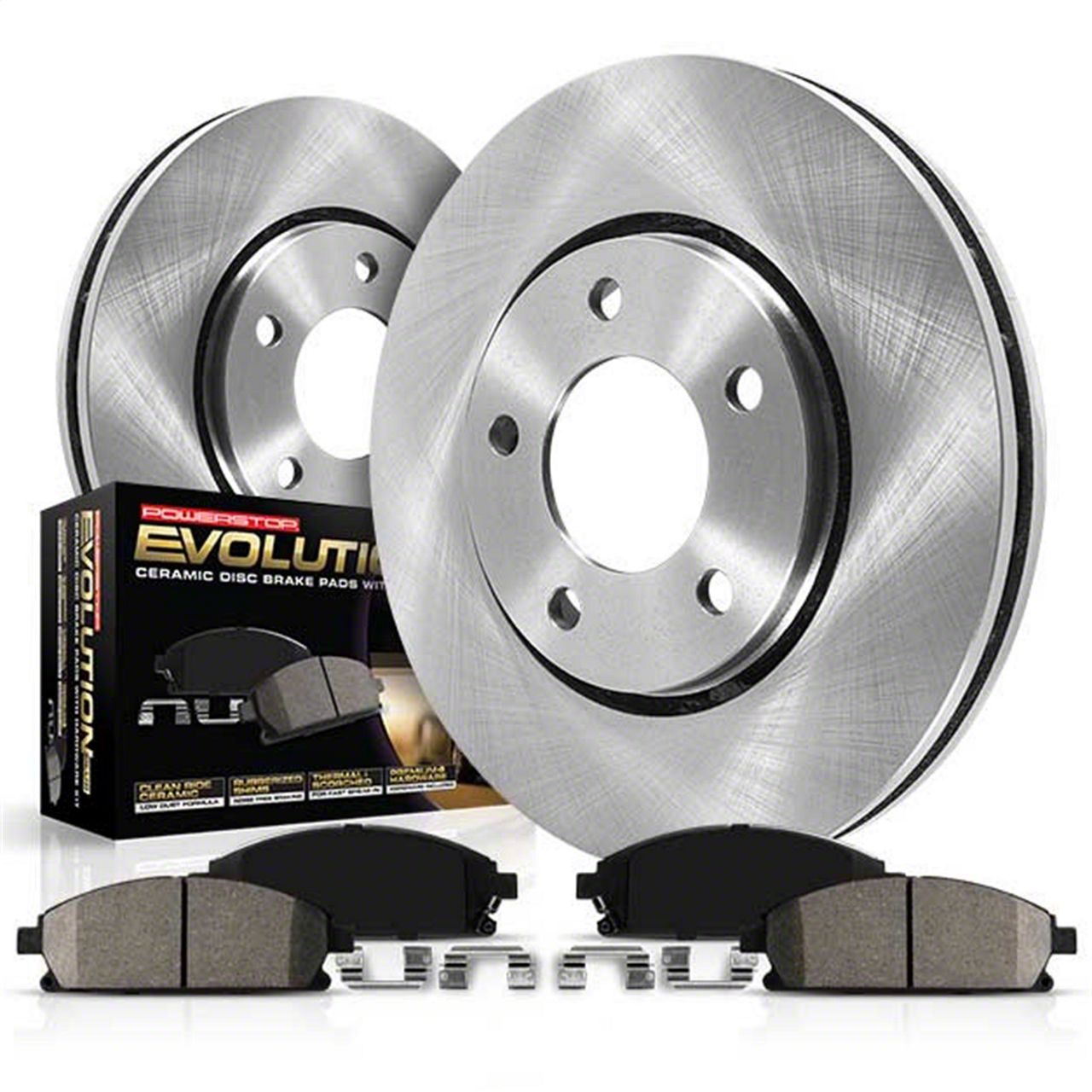PowerStop Camaro OE Replacement Brake Rotor and Pad Kit; Front KOE1534