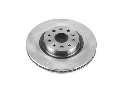PowerStop OE Stock Replacement Rotor; Front (16-24 Camaro SS w/ 4-Piston Front Calipers; 21-24 Camaro LT1)