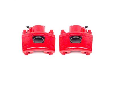 PowerStop Performance Front Brake Calipers; Red (94-97 Camaro)