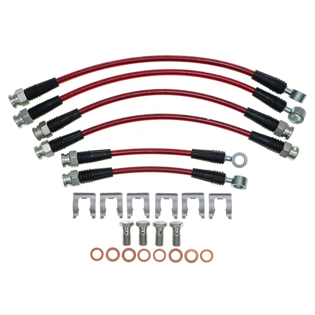 thumbnail image 2 of Valex Racing Stainless Steel Brake Line Kit For 92-95 Honda Civic EG W/ Rear Disc 2 of 5