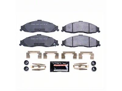 PowerStop Track Day Carbon-Fiber Metallic Brake Pads; Front Pair (98-02 Camaro)