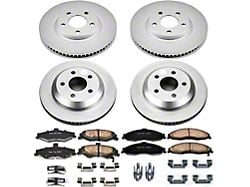 PowerStop Z17 Evolution Plus Brake Rotor and Pad Kit; Front and Rear (98-02 Camaro)