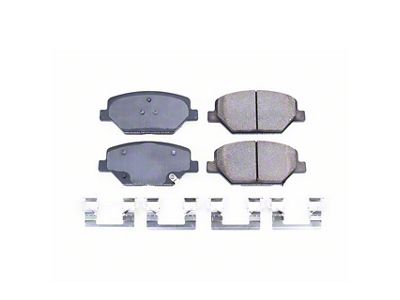 PowerStop Z17 Evolution Plus Clean Ride Ceramic Brake Pads; Front Pair (16-24 Camaro LS & LT w/ Single Piston Front Calipers)