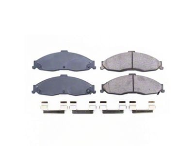 PowerStop Z17 Evolution Plus Clean Ride Ceramic Brake Pads; Front Pair (98-02 Camaro)