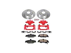 PowerStop Z23 Evolution Sport Brake Rotor, Pad and Caliper Kit; Rear (98-02 Camaro)
