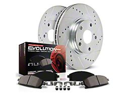PowerStop Z23 Evolution Sport Brake Rotor and Pad Kit; Front (98-02 Camaro)