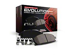 PowerStop Z23 Evolution Sport Carbon-Fiber Ceramic Brake Pads with Hardware Kit; Front Pair (94-97 Camaro)