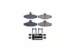 PowerStop Z23 Evolution Sport Carbon-Fiber Ceramic Brake Pads; Rear Pair (93-97 Camaro w/ Rear Disc Brakes)