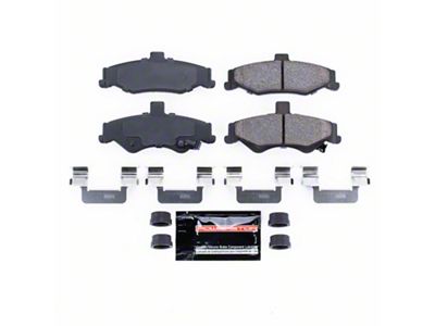 PowerStop Z23 Evolution Sport Carbon-Fiber Ceramic Brake Pads; Rear Pair (98-02 Camaro)