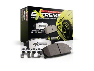 PowerStop Z26 Street Performance Carbon-Fiber Ceramic Brake Pads; Front Pair (94-97 Camaro)