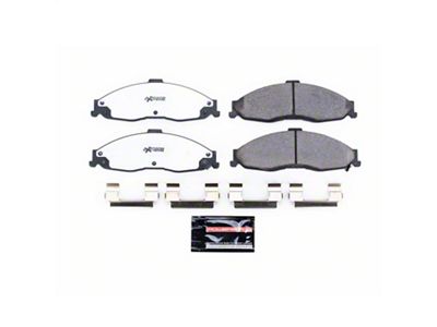 PowerStop Z26 Street Performance Carbon-Fiber Ceramic Brake Pads; Front Pair (98-02 Camaro)